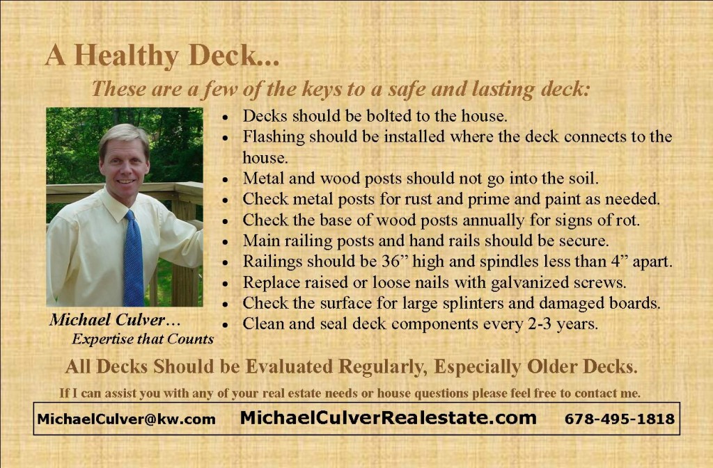 healthy deck